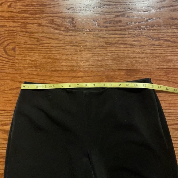 NWOT WHBM women’s LEGACY wide leg CROP / CAPRIS pants. Black size 8 - Picture 4 of 9